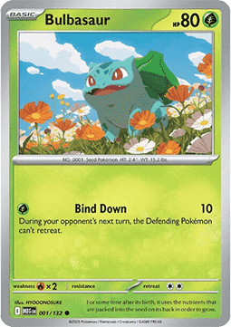 Bulbasaur 001/132