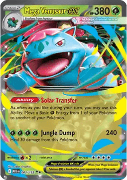 Mega-Venusaur EX 003/132