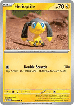 Helioptile 052/132