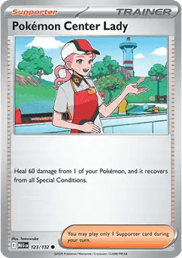 Chica del centro Pokémon 123/132