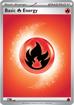Energía Fuego Básica Megaevolución
